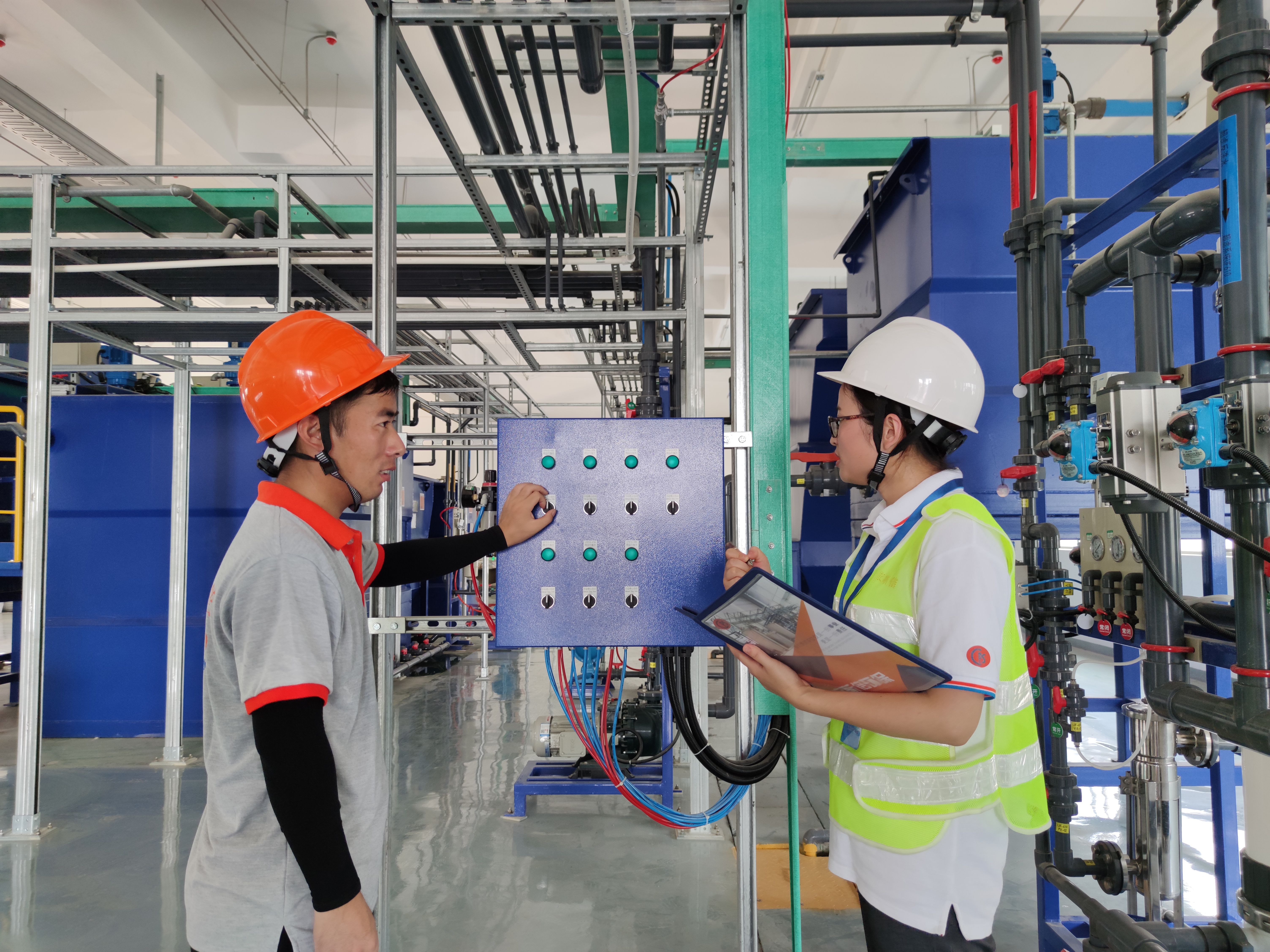 杭州某電鍍公司廢水處理工程